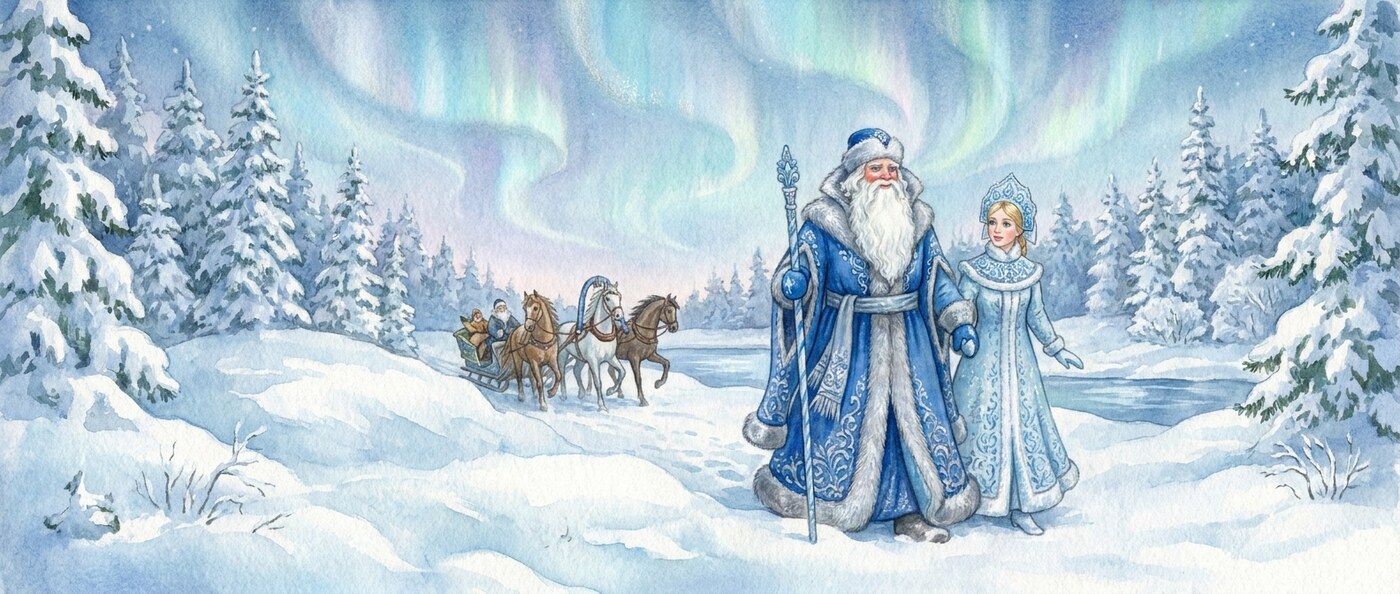 Ded Moroz & Snegurochka