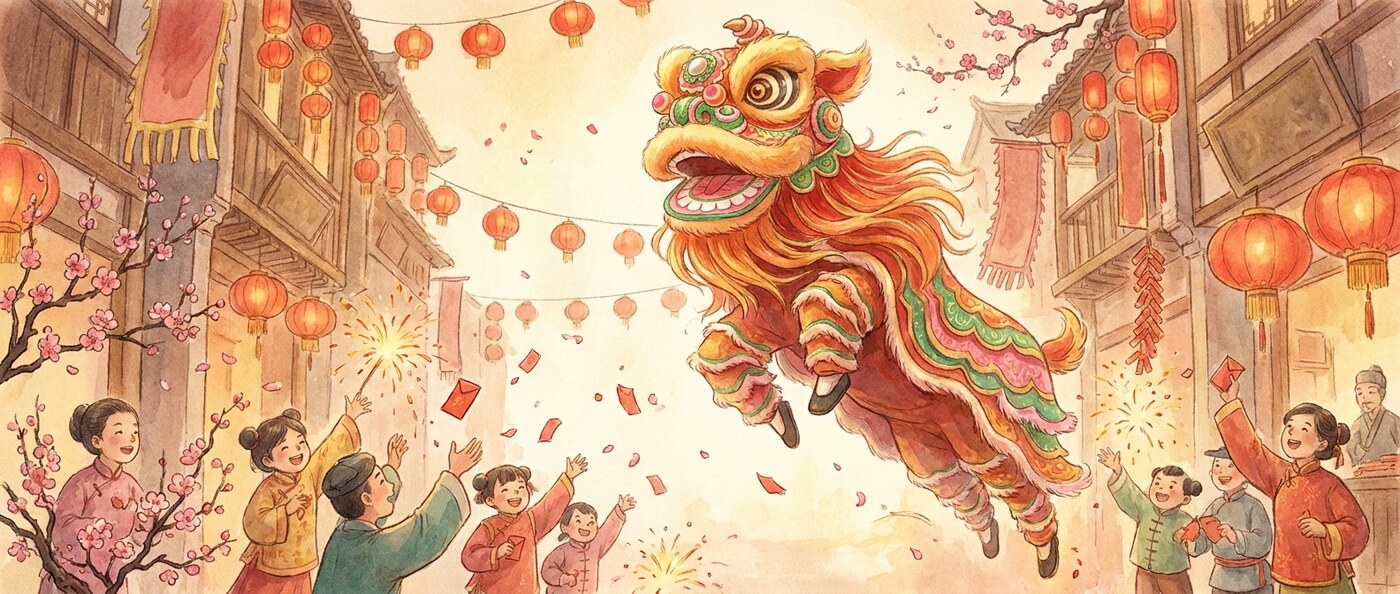 The Lunar New Year Lion